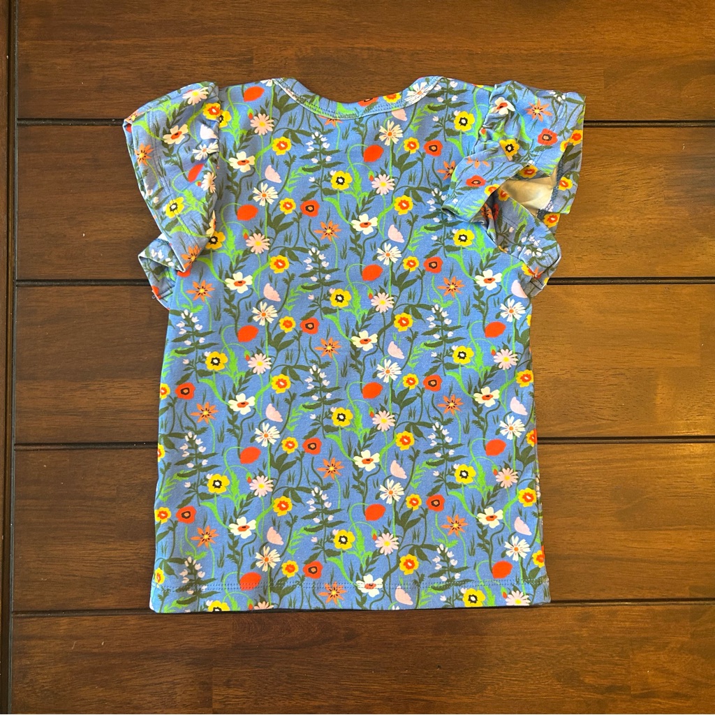 Little Road Co. Wonder Floral Flutter Top - Size 5 — image 6 of 6